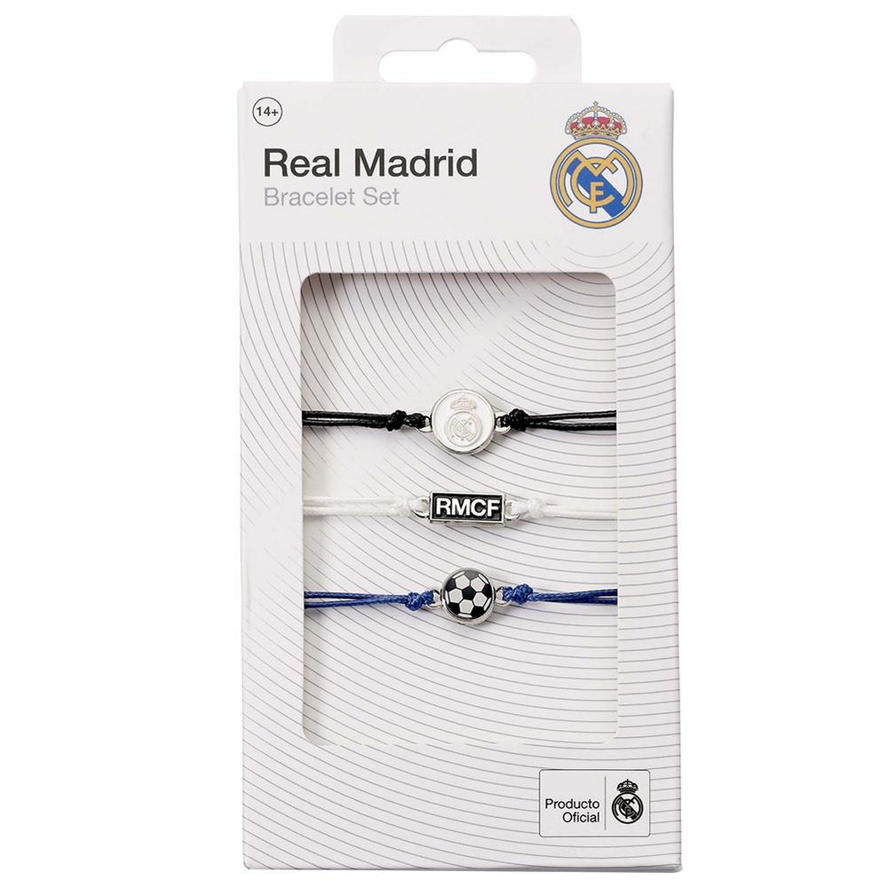 Real Madrid CF Friendship Bracelet Set (Pack of 3)