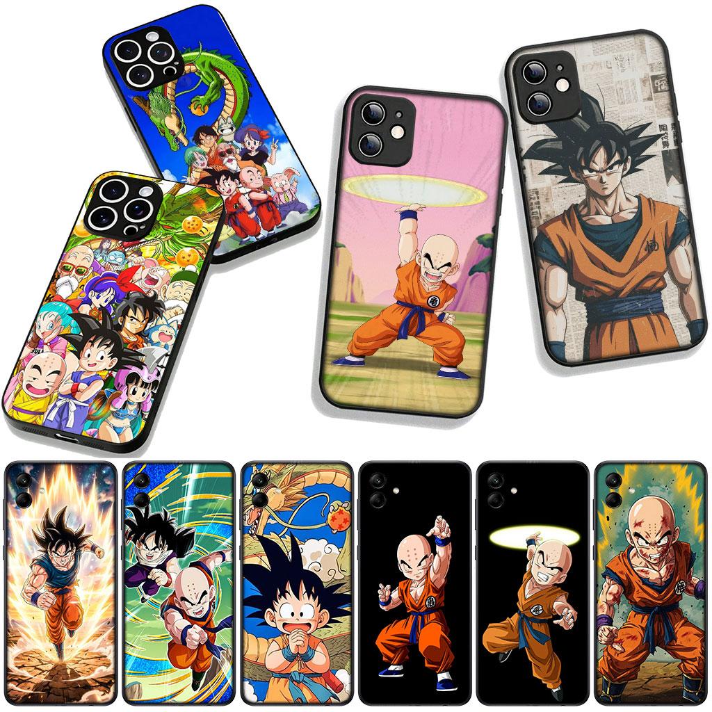 for Apple iPhone 17 16 11 Pro XS Max XR 6 7 8 Plus 16E SE 2020 Air 5 SE2 Phone Case krillin Dragons Gokus Balls DragonBalls