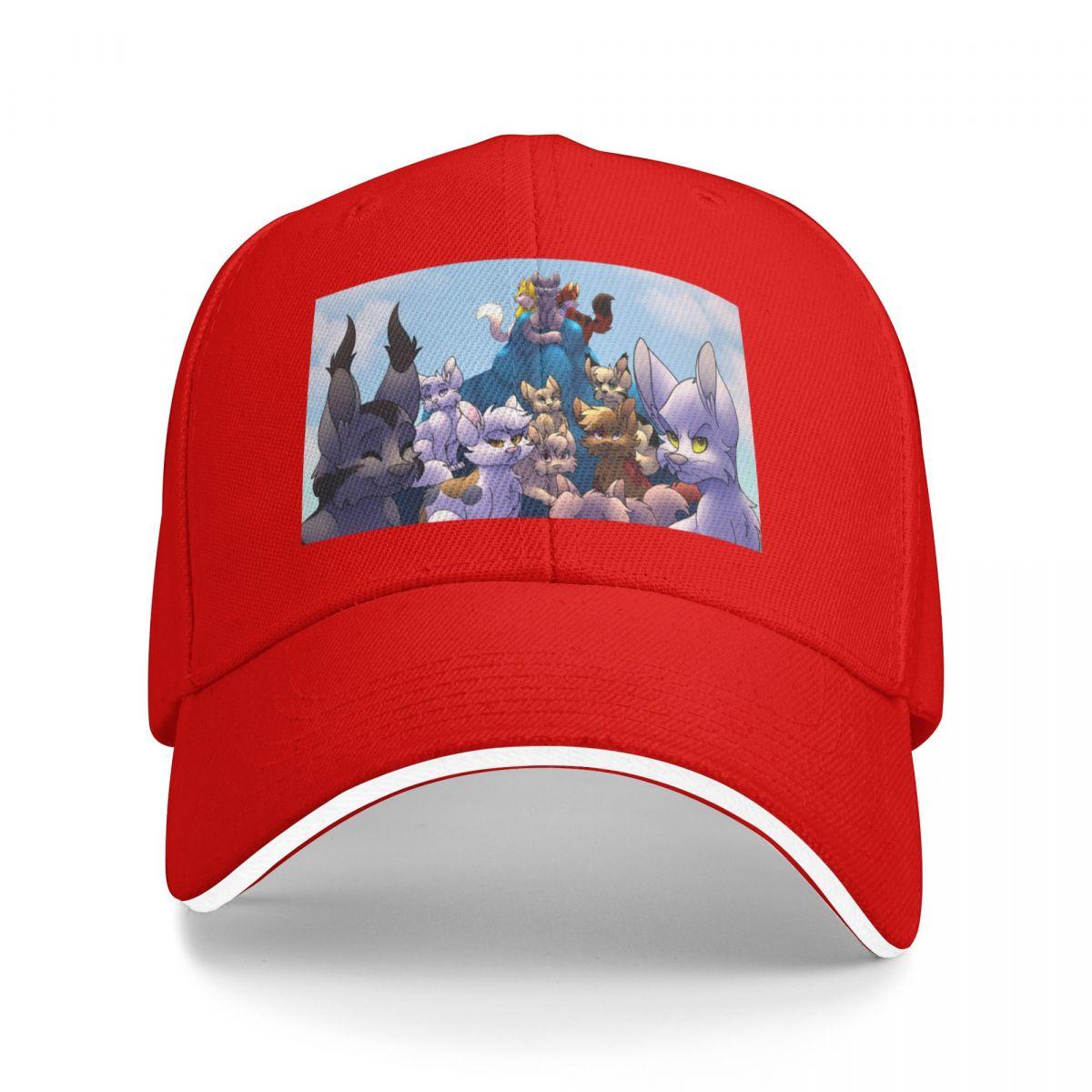 SSS Warrior Cats ThunderClan Baseball Cap Military Tactical Cap fun hats hiking hat Ladies Unisexs