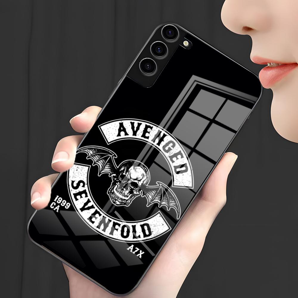 A-Avenged Sevenfold Phone Case For Samsung S26 S25 Plus S20 S20 Plus S22 Ultra S23 FE S21 Plus S21 Ultra Glass Cover