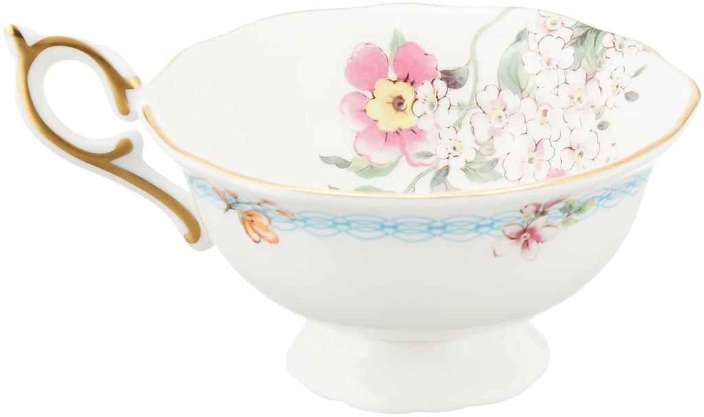 [Authentic Imported Product] Wedgwood Wanderlust Apple Blossom Teacup & Saucer 180ml - Perfect Wedding Gift