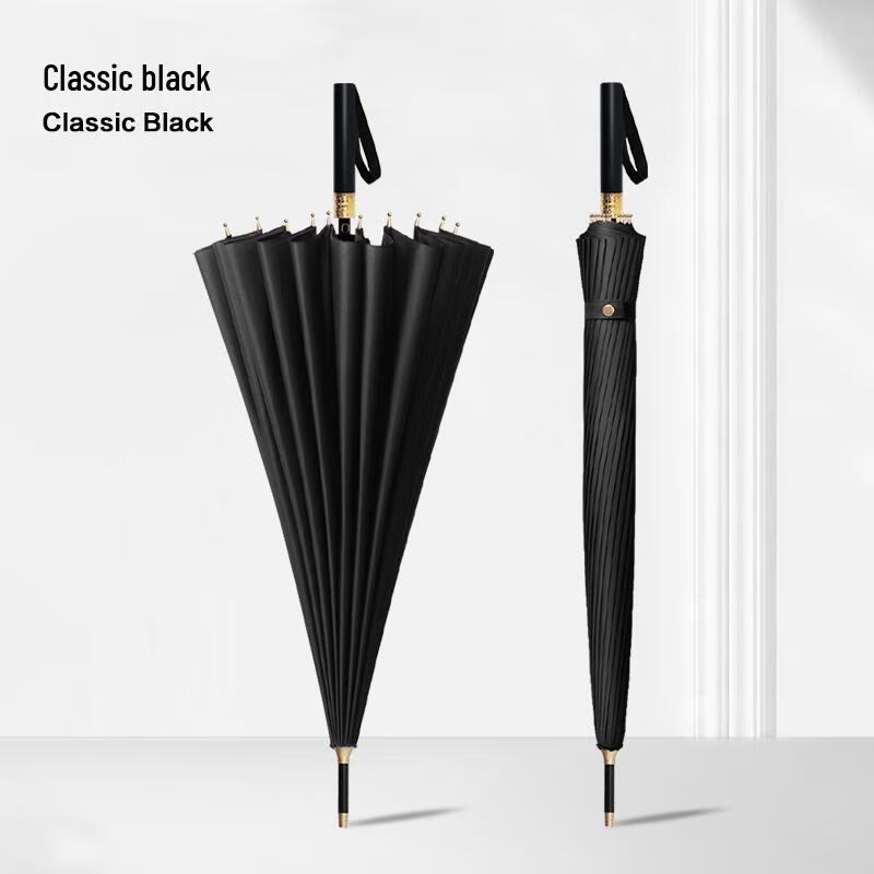 

Automatic 16-Rib Windproof Folding Umbrella