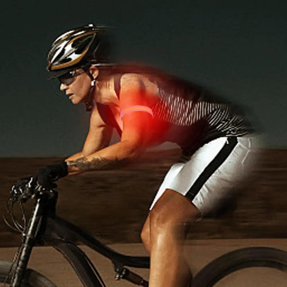 Safe Belt Armband LED Light USB Rechargeable Wristband Cycling Light Night Running Light  Running