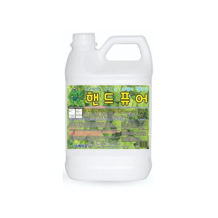 

[QN6TU091_56] Handpure Commercial Soap Green Gel Soap 3.75 L (37044616)
