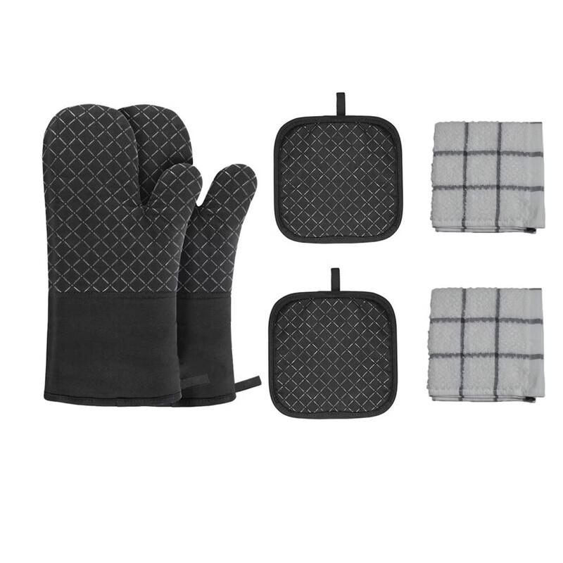 MDNG Heat Resistant Oven Mitts