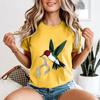 T-shirt Unisex Colibrì Palestina Keffiyeh Maglietta da Donna Pace Per La Palestina