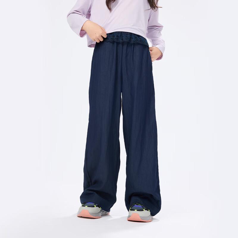 EBAER Girls' Lightweight Ballet Wide-Leg Pants