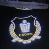 Minile Door Lamp Courtesy Lamp Logo Set with Tool Included for Crown Cars Door Welcome Light Courtesy Light LED Logo Projection 180 Series 200 Series