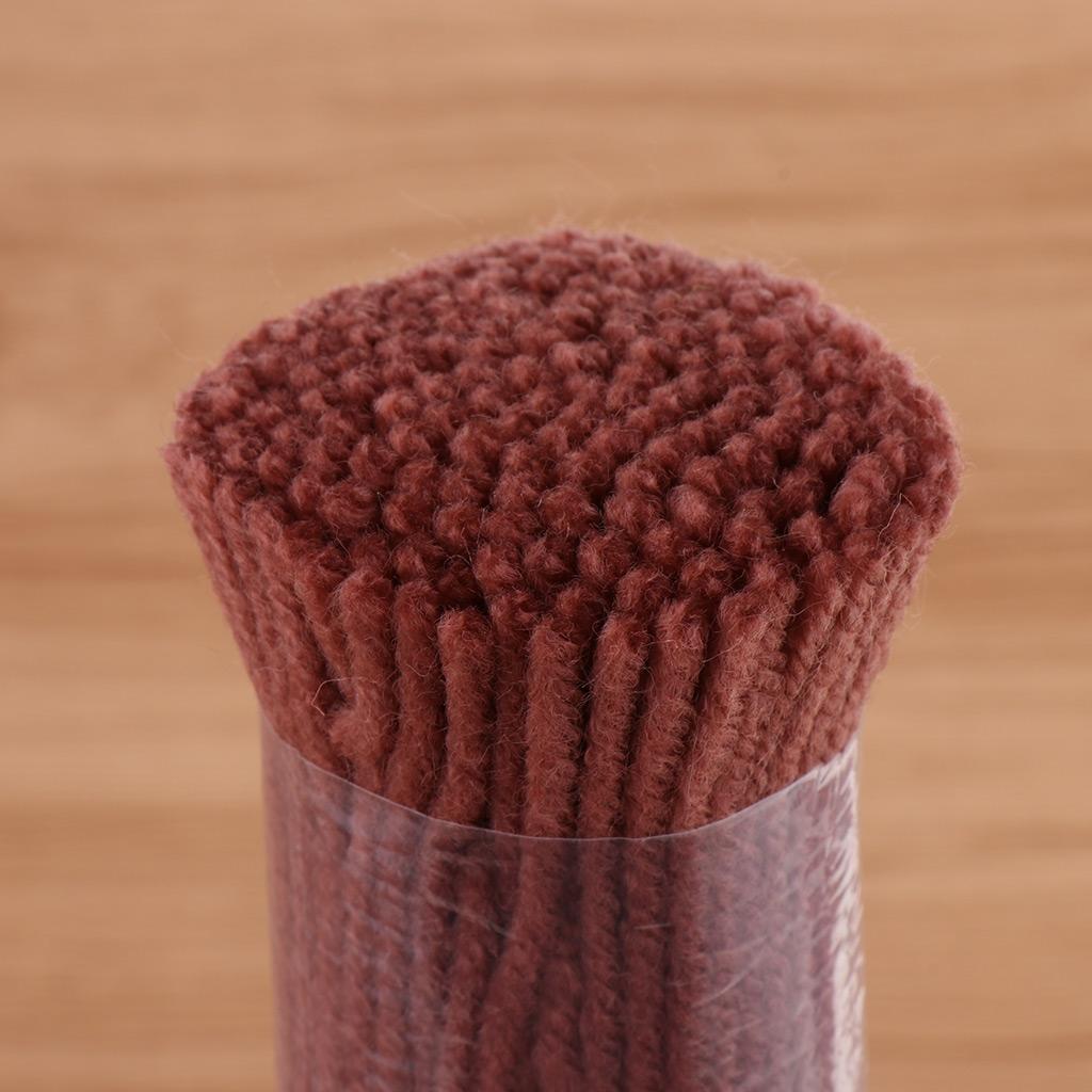 Latch Hook Kits Crocheting Rug Yarn Thick Acrylic Thread Set of Knitting Hooks for DIY Rug Making