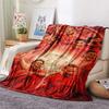 FCB Print FlAannel Blanket, High quality Comfortable for All Seasons, Home Decor, Warmth and Comfort