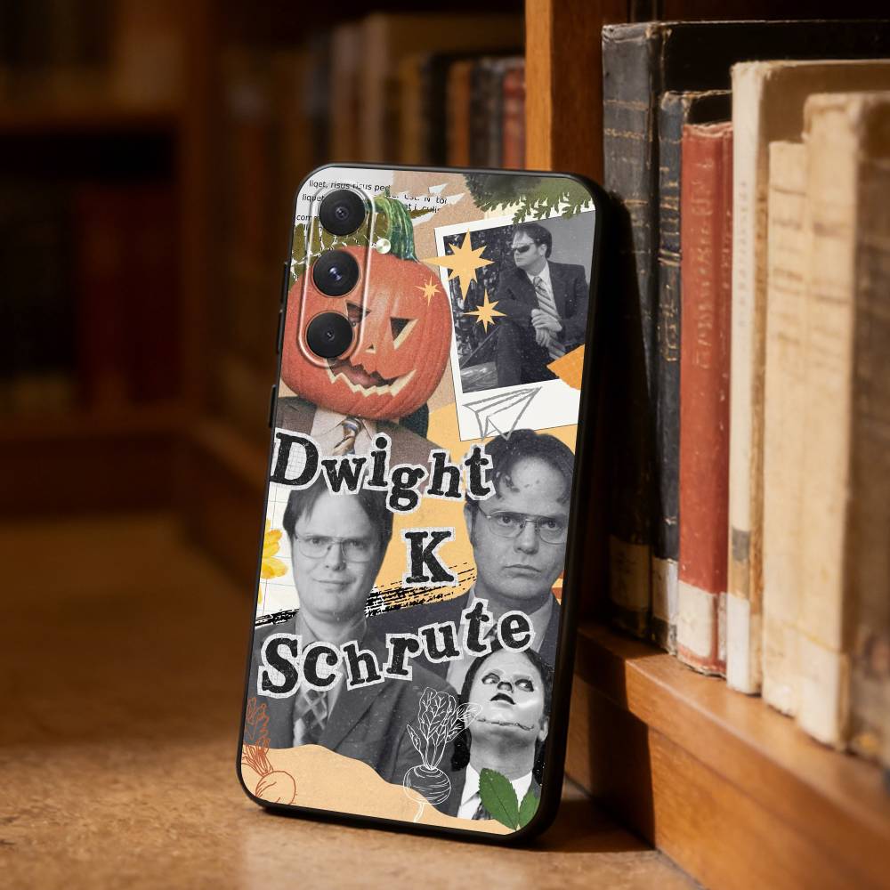 The O-Offices Hot Tv Show Phone Case For Samsung S26,S25,S24,S23,S22,S21,Ultra,Plus,FE Black Soft Cover