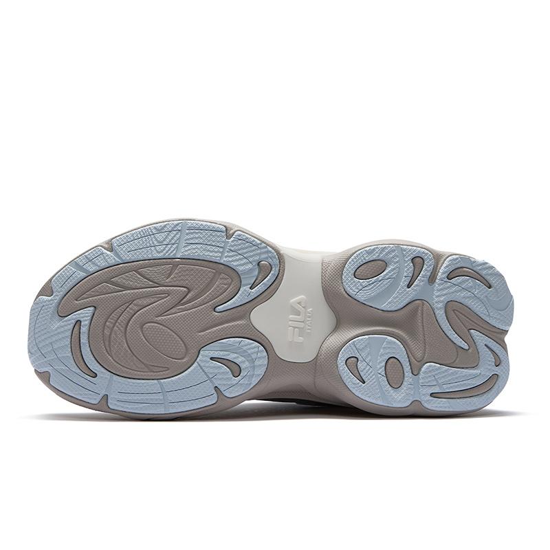 FILA Fusion Force DX Versatile Low-Top Running Shoes Women sneaker Cream Blue T12W521101FGI