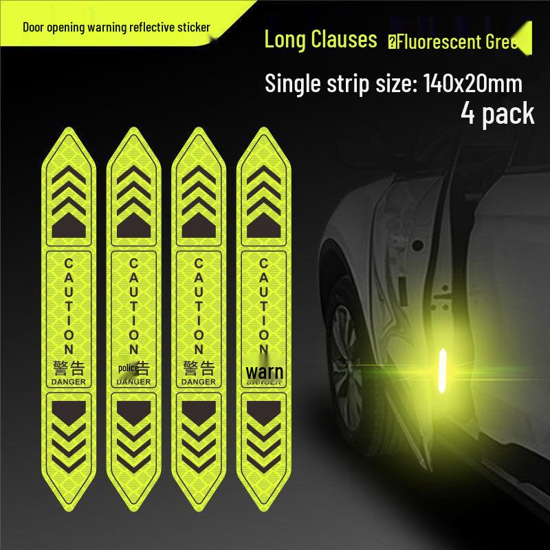 Reflective Car Door Warning & Decorative Strip