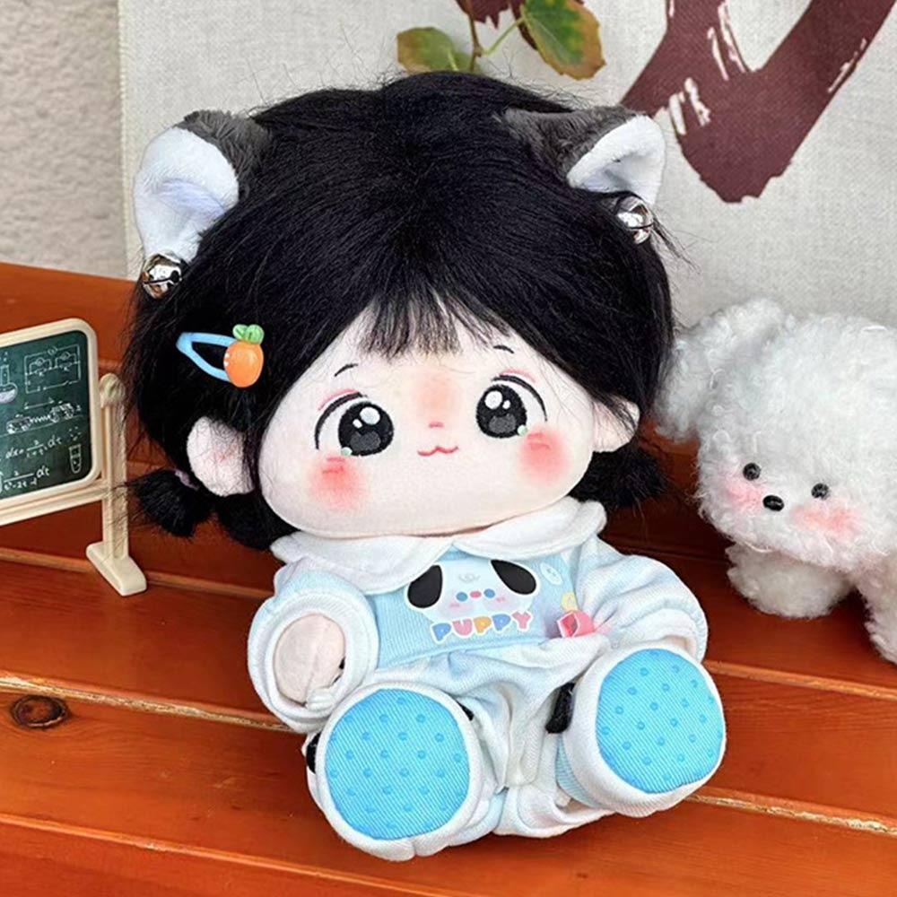 20CM Cartoon Animal Jumpsuits Multicolor Doll Pajamas Kawaii Doll Clothes Cotton Stuffed Doll
