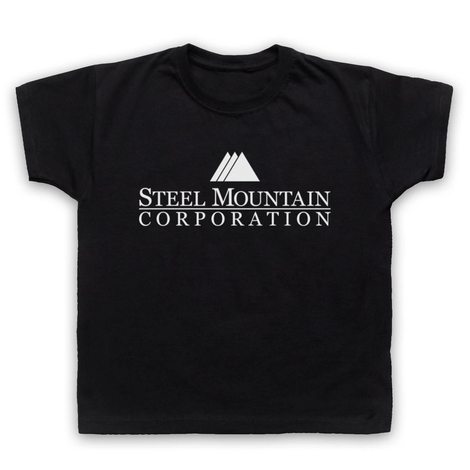 СТАЛЬНАЯ ГОРА НЕОФИЦИАЛЬНЫЙ МР. РОБОТ F SOCIETY CORP ХАК ДЕТСКИЙ ДЕТСКИЙ Футболка 130