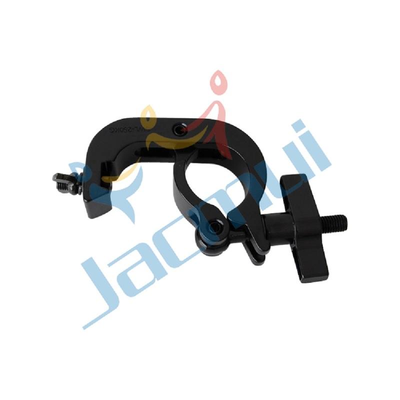 10PCS Aluminum Alloy Tigger O-Clamp Fixture Hanger Safely Secure Truss Fixtures Fit for 48-51mm 250KG Par Light Truss Clamp Hook