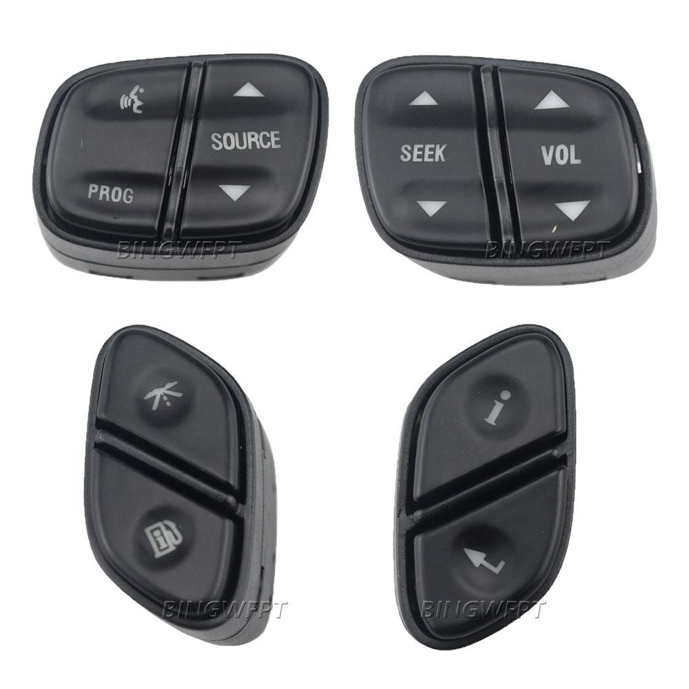 Auto Parts Steering Wheel Radio Volume Control Switch Button For Hummer H2 Buick Rainier Chevrolet Tahoe GMC Yukon 2003-2006