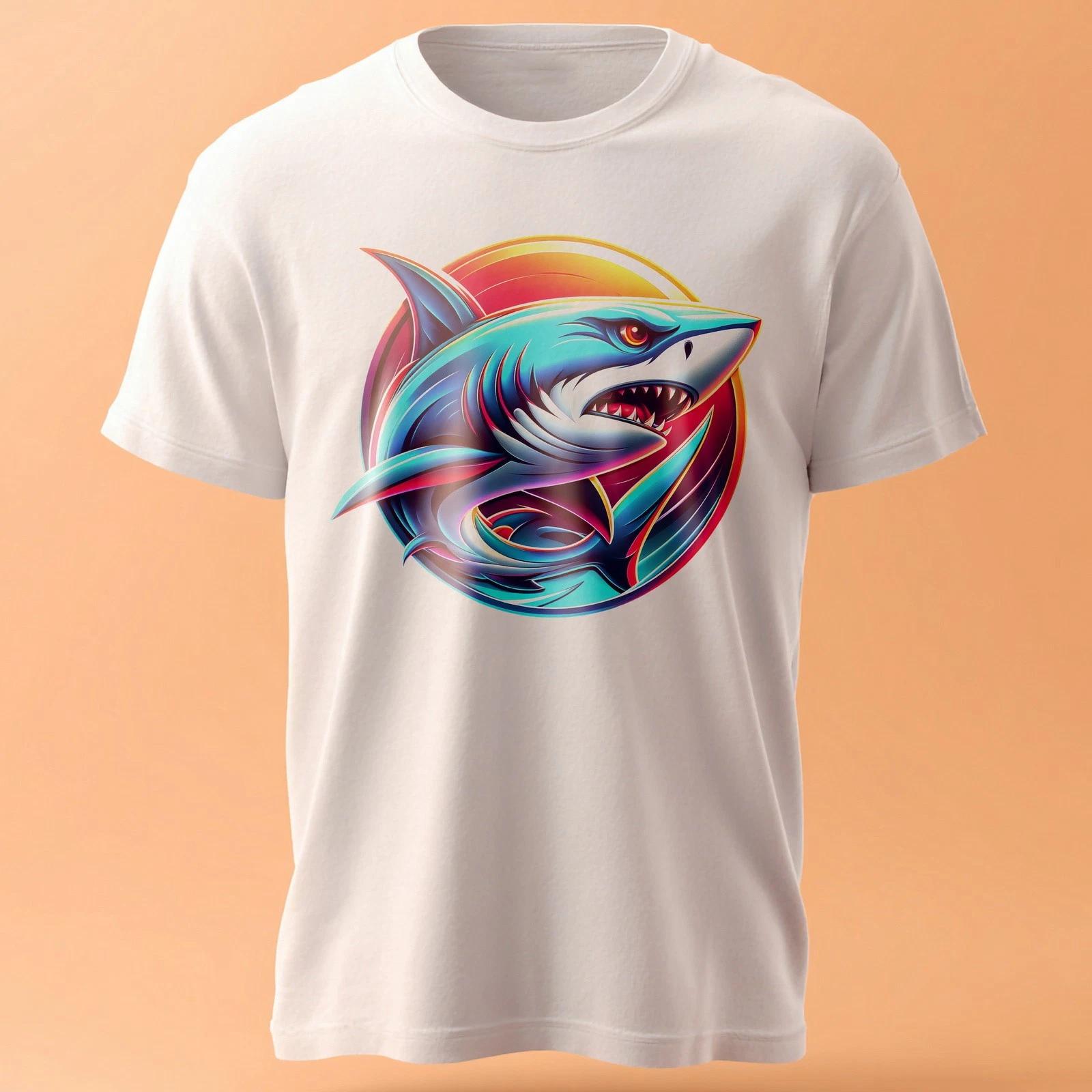 

Shark Bite 001 style of a streetwear Adult/Childrens t shirts/t-shirt 100