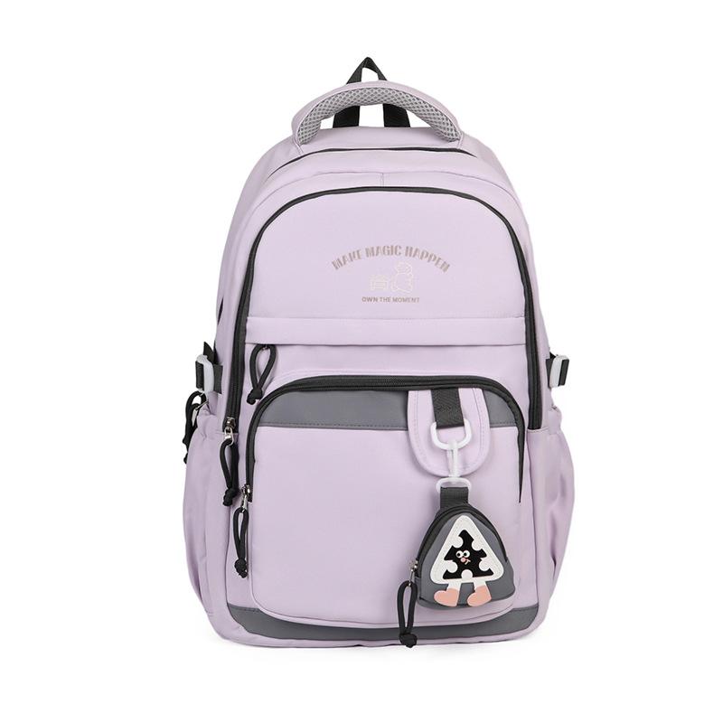 Schoolbag Mori small fresh large-capacity student schoolbag women's high-value color matching backpack fashionable versatile commuter backpack