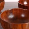 1pc Japanese Style Wooden Bowl Soup/Salad Rice Bowls Natural Wood Tableware