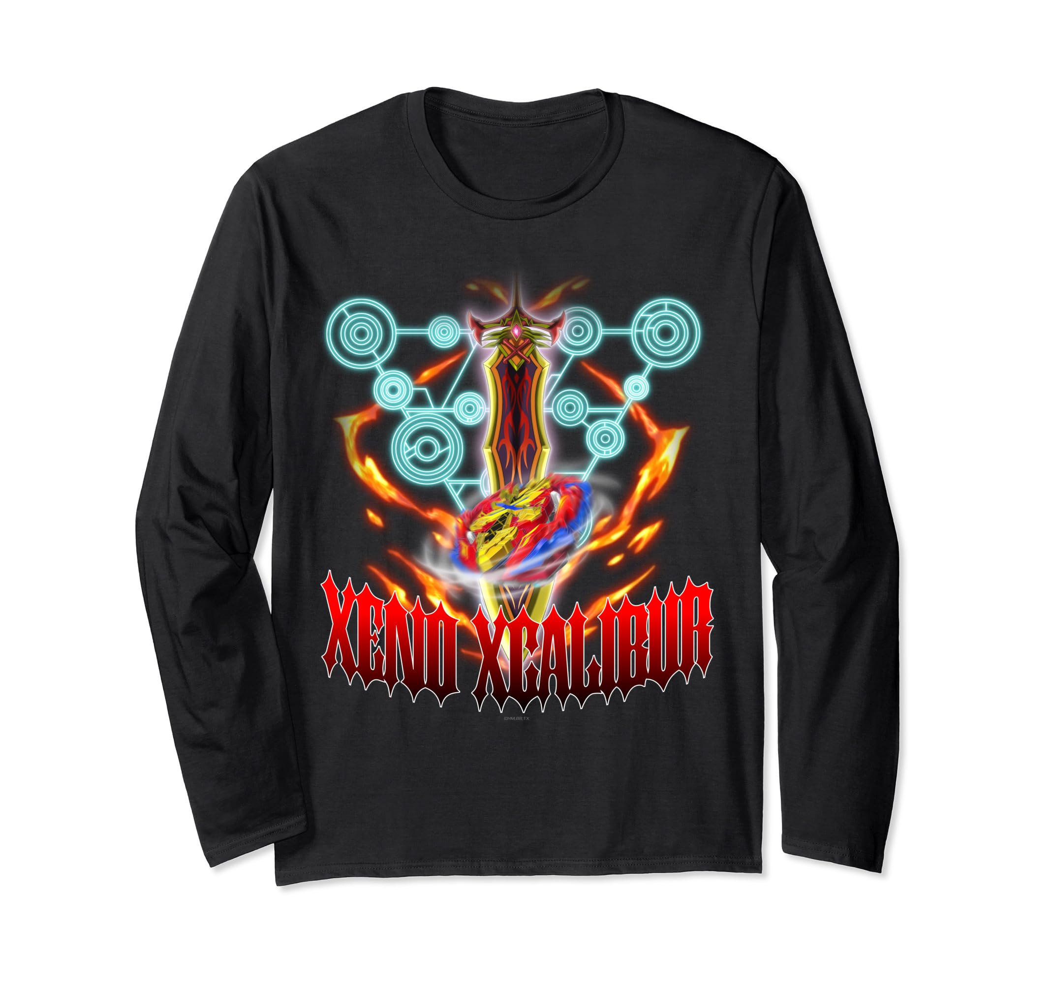 

Beyblade Burst Xeno Excalibur Long Sleeve T-shirt чёрный