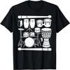 Nadie es Perfecto - Suficientemente Cerca Si Puedes Tocar la Batería Camiseta