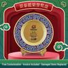 Cloisonné Metal Commemorative Award Plate