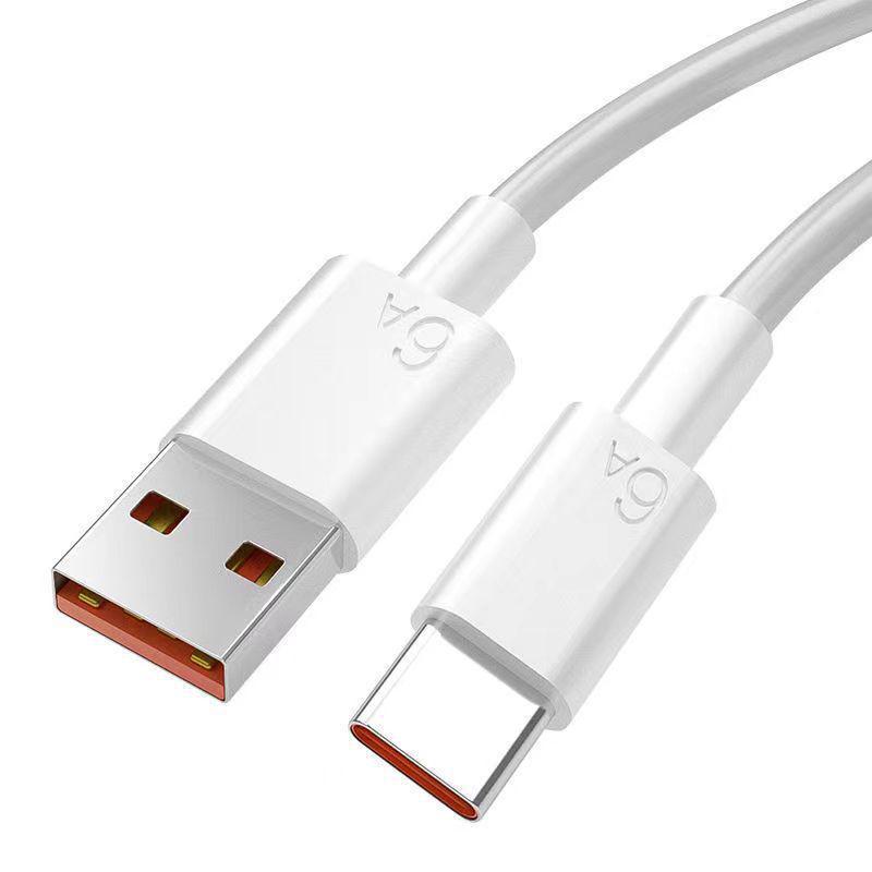 Typ-C Handy-Ladekabel für OPPO, Huawei, Vivo, Xiaomi - 66W Superschnellladung & Datenübertragung.
