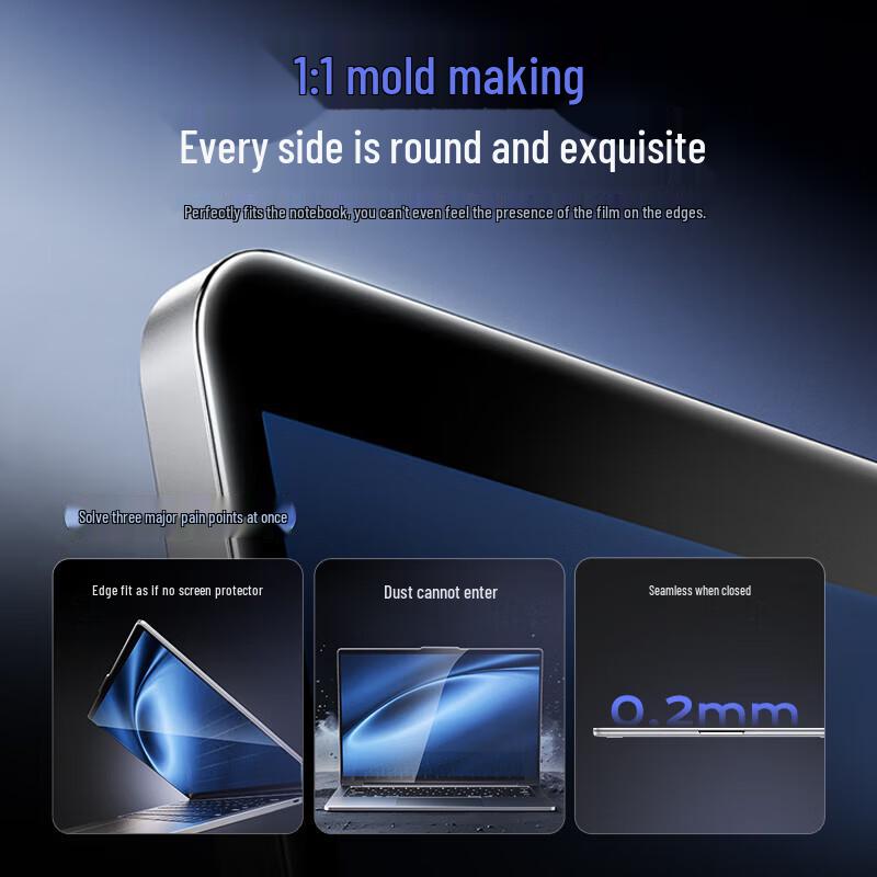 llano HD Anti-Fingerprint Universal Laptop Screen Protector