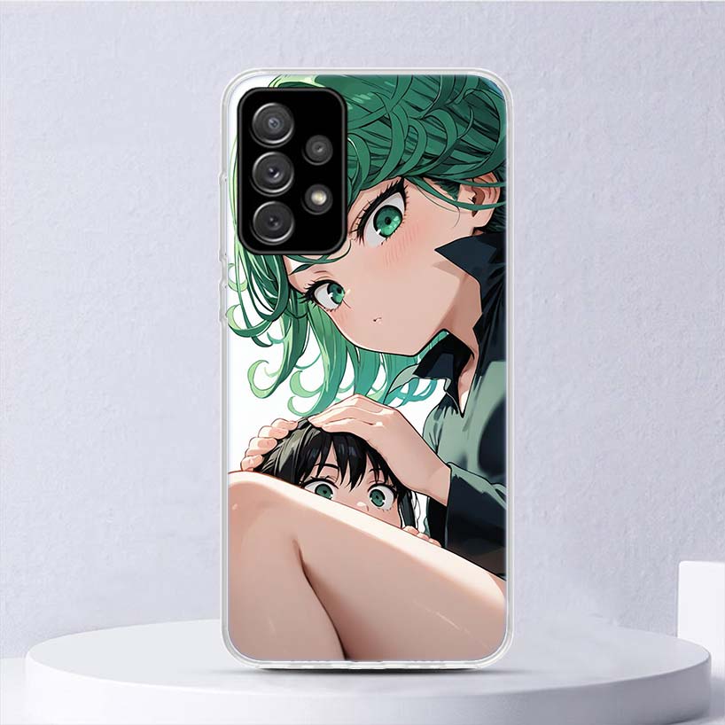 One P-Punch-Man Tatsumaki Soft Case For Samsung Galaxy A52 A42 A32 A22 A12 A02S Phone Cover A50 A51 A70 A71 A41 A31 A21S A40 A30