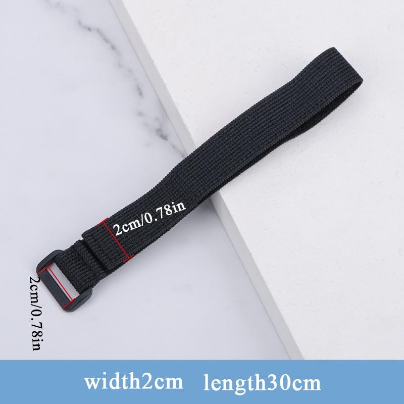 

1Pcs Reusable Fastening Cable Straps Securing Straps Adjustable Metal Buckle Hook Loop Cable Ties Wire Organizer Fastening Wraps 30-40-50CM