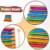 Meditation Chimes Musical Instrument for Teacher' Classroom Management Yoga Rectangular