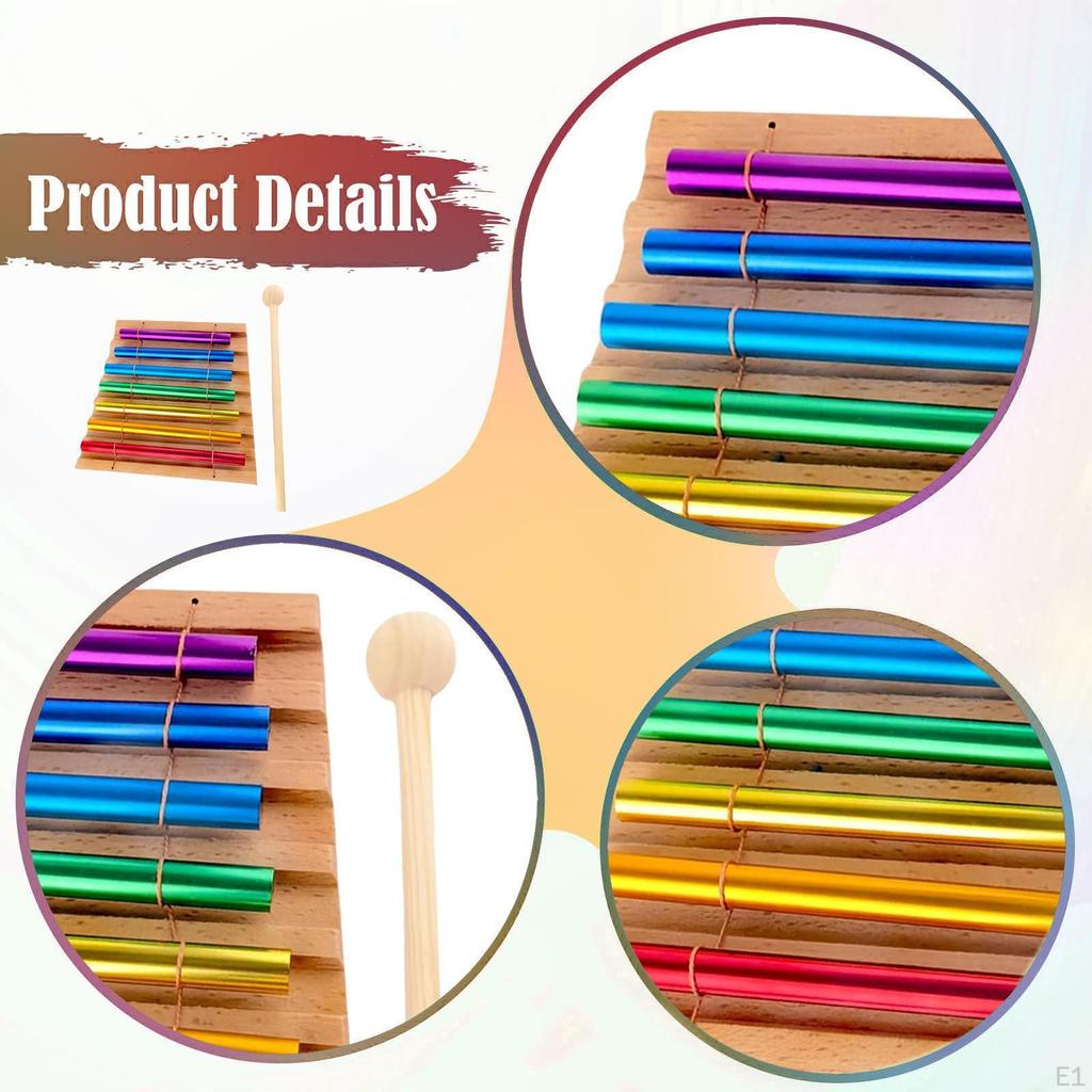 Meditation Chimes Musical Instrument for Teacher' Classroom Management Yoga Rectangular