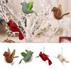 Festival Cartoon Bird Pendant Elegant Christmas Tree Ornament Perfect Decoration for Home, Offices, and Parties