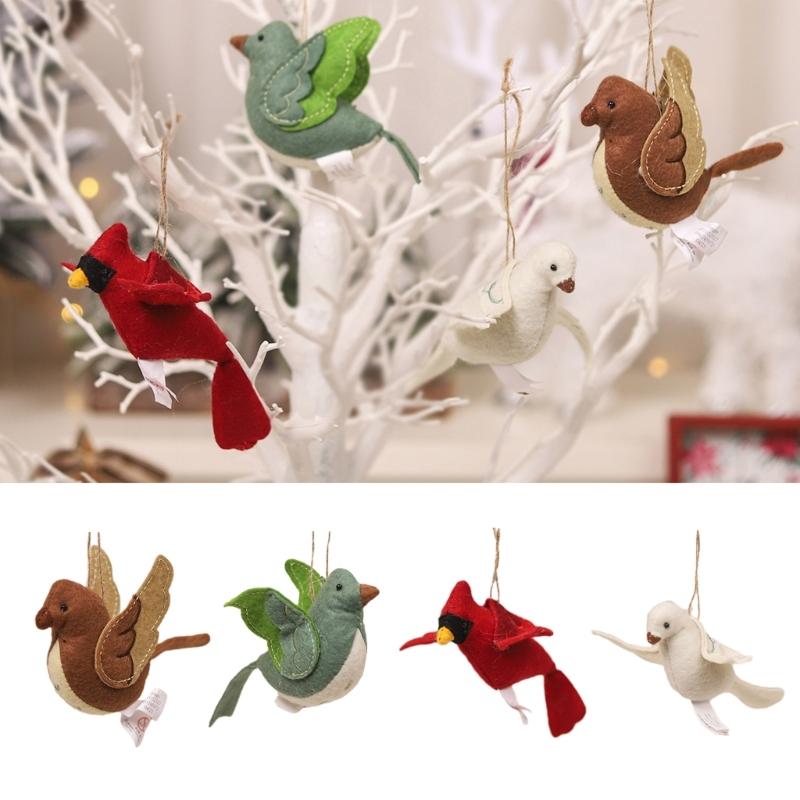 Festival Cartoon Bird Pendant Elegant Christmas Tree Ornament Perfect Decoration for Home, Offices, and Parties