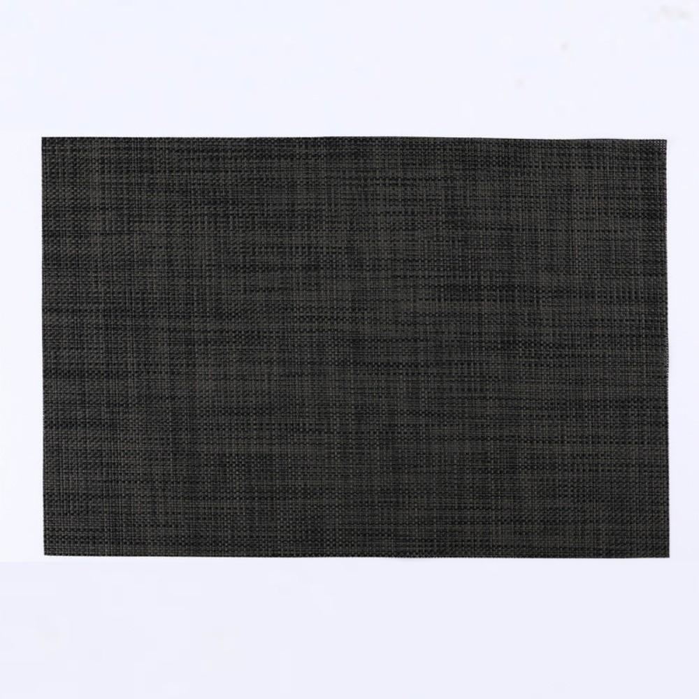 Washable Water Cup Mat Solid Color Western Food Mats New Woven Table Mats Kitchen