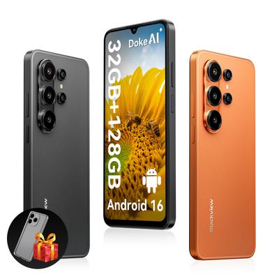 Blackview WAVE 10 Smartphone 4G 32 Go + 128 Go 6,88" 120 Hz Android 16 Téléphone Double SIM