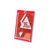 Acras Magnetic Protector, Red, Card Storage Area: Approx. 89mm x 64mm