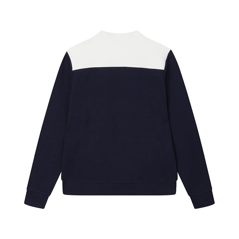 New FILA Preppy Sweatshirt Women's Navy Blue F11W444201FDB