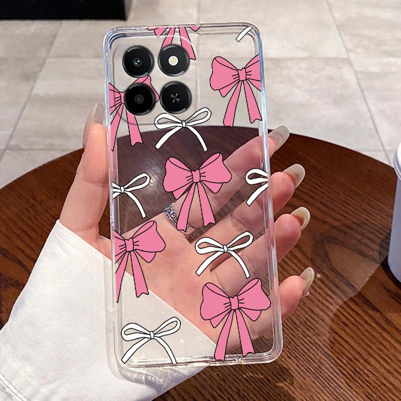 For Honor X6c Case NIC-LX2 Clear Luxury Cute Love Rabbit Funny TPU Soft Silicone Phone Case Honor X6c Back Cover NIC-LX1 NIC-LX3