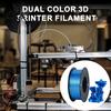 1.75mm PLA Filament Silk 3D Printer Filament, 1kg Spool for FDM Accessory Printers, Shiny Metallic DIY Ornaments and Models Printing Material