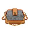 Versatile contrasting color retro bag women's new presbyopia shell bag shoulder messenger bag