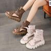 Ladies Vintage Platform Roman Sandals