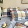 2pcs 100% Cotton Pillowcases, Soft & Breathable,Comfortable for Bedroom or Guest Room, Guest Room Bedding | Classic Design | Envelope Closure