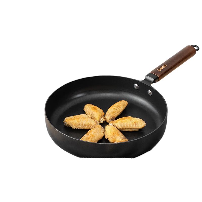 

DeBo Roberts 26cm Non-Stick Refined Iron Frying Pan