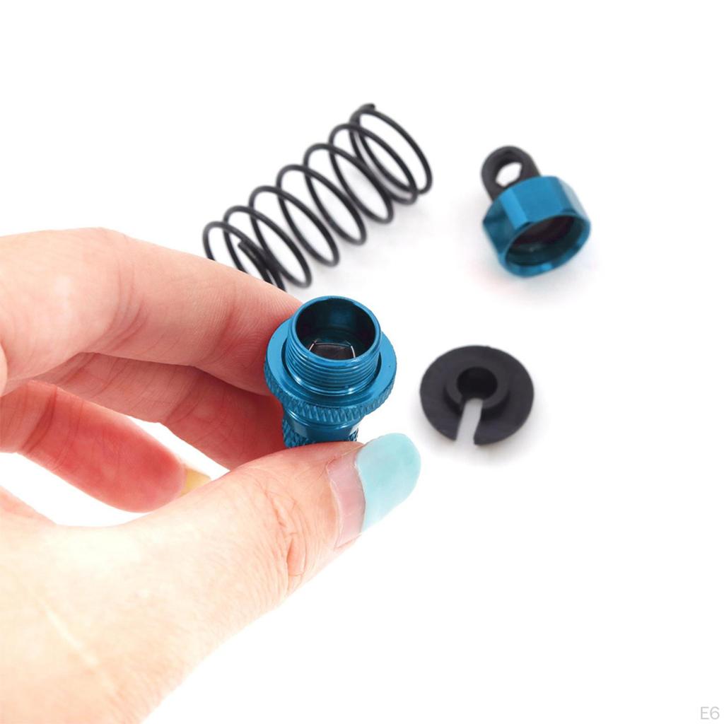 2 Pieces 1/10 RC Shock Absorber Remote Control Car Replace Parts Metal Spare
