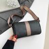 Retro small square bag female solid color shoulder pillow bag easy mage simple messenger women's bag
