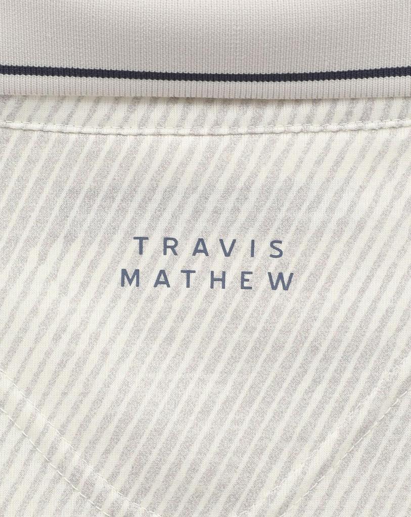 TravisMatthew Short Sleeve Polo Shirt Golf 7AL041 L Men's (Moisture-Wicking, Quick-Drying, Cool-To-the-Touch) / / 1MOB_Moonbeam