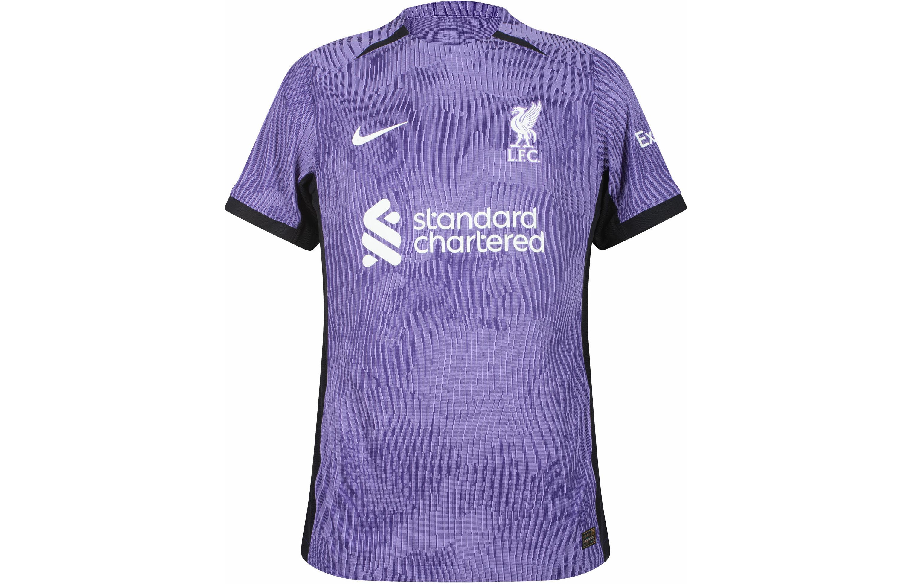 Nike Dri Fit ADV Match Soccer Jersey Liverpool Team Unisex Purple DX9758-568 S