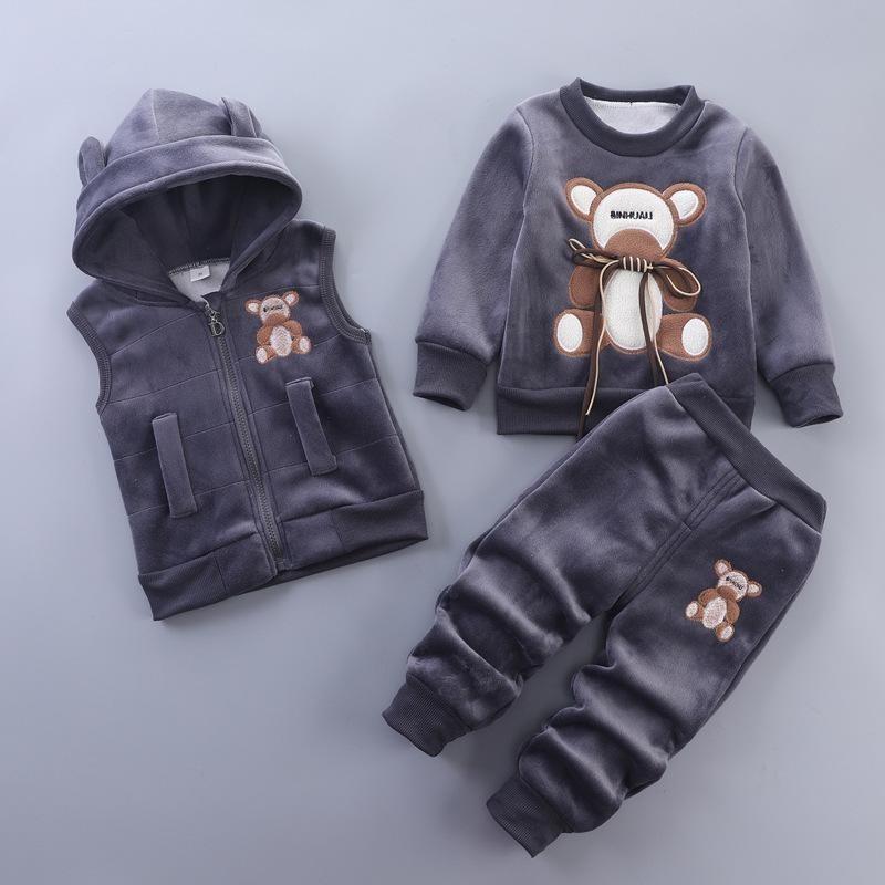 Autumn Baby Girls Clothes Hoodie+Pant Outfit Kids Costume Suit Infant Clothing for Baby Warm Sets